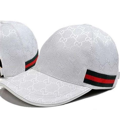 gucci hats white